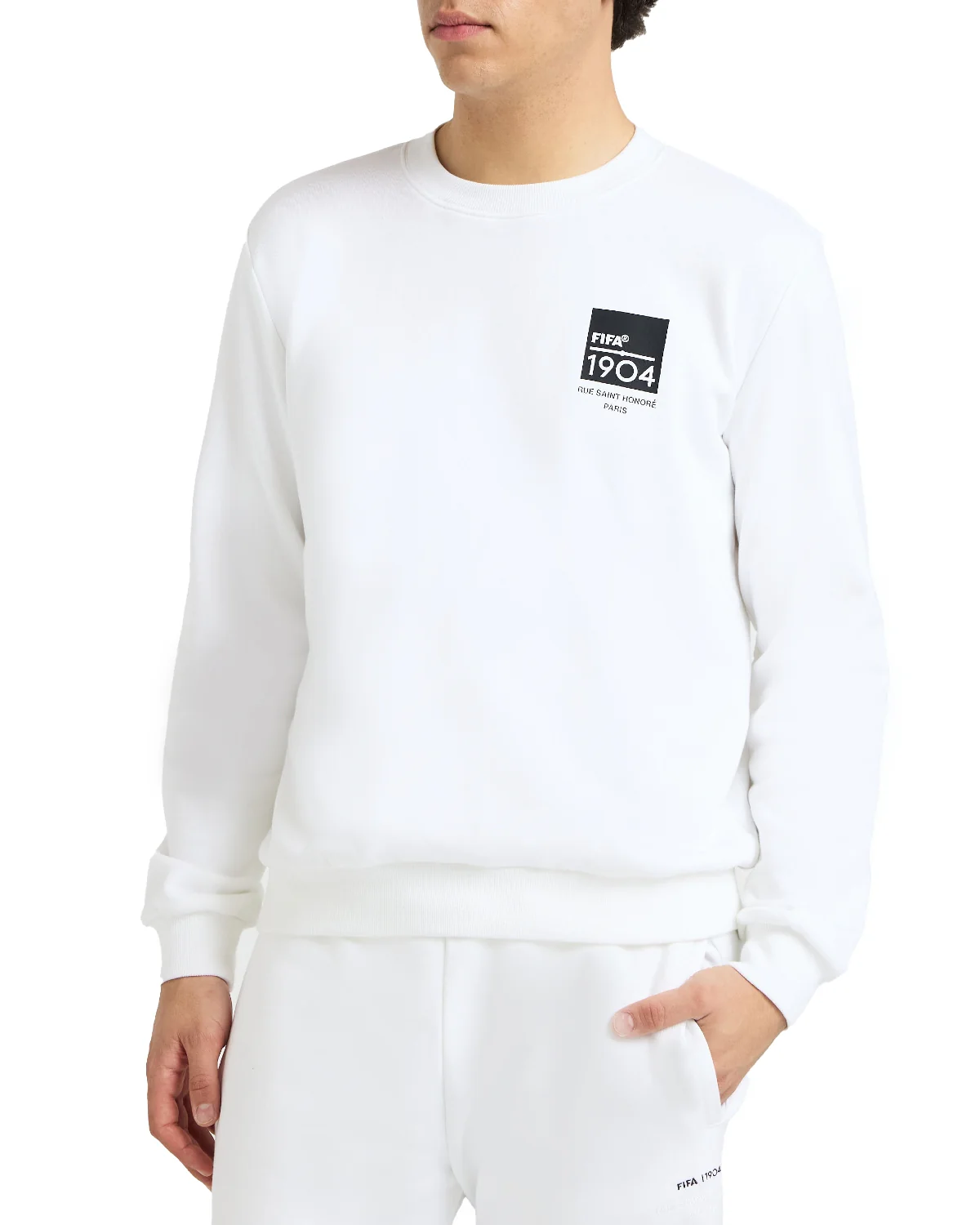 World football competition 1904 White Square Crewneck - Unisex