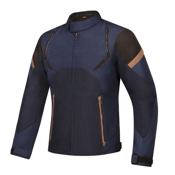 Motorcycle Jacket Ixon Striker Retro - Black / BlueRef: IX1926