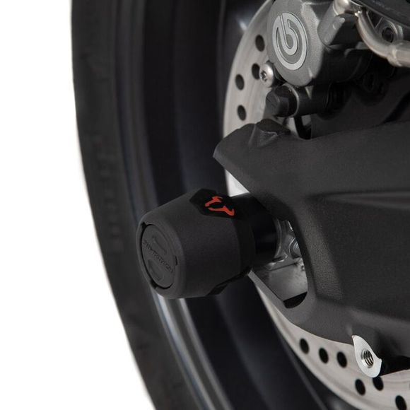 SW-MOTECH Swingarm Protection Swingarm Rollers - BlackRef: stp.06.176.11000/b