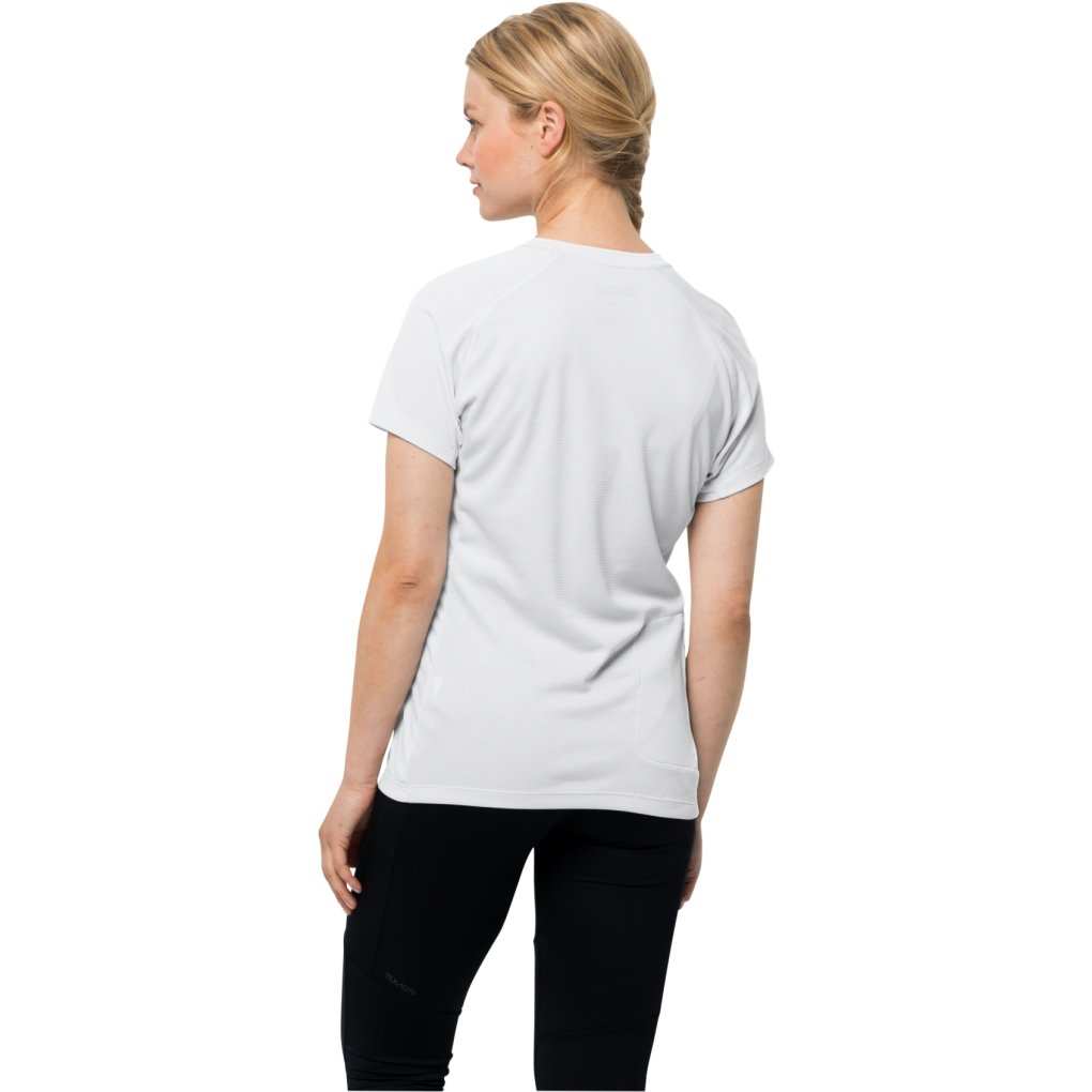 Jack Wolfskin Morobbia Vent T-Shirt Women - white cloud