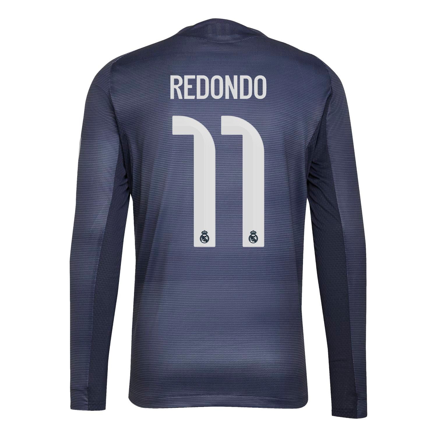 Mens Away Long Sleeve Authentic Shirt 25/26 Navy