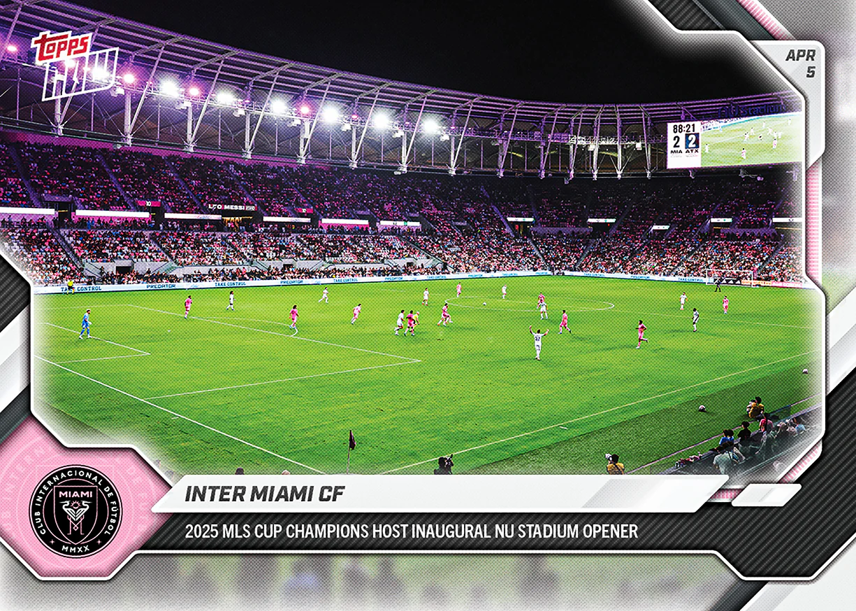 Inter Miami CF - 2026 MLS Topps NOW® - Card 22 - PR: 674