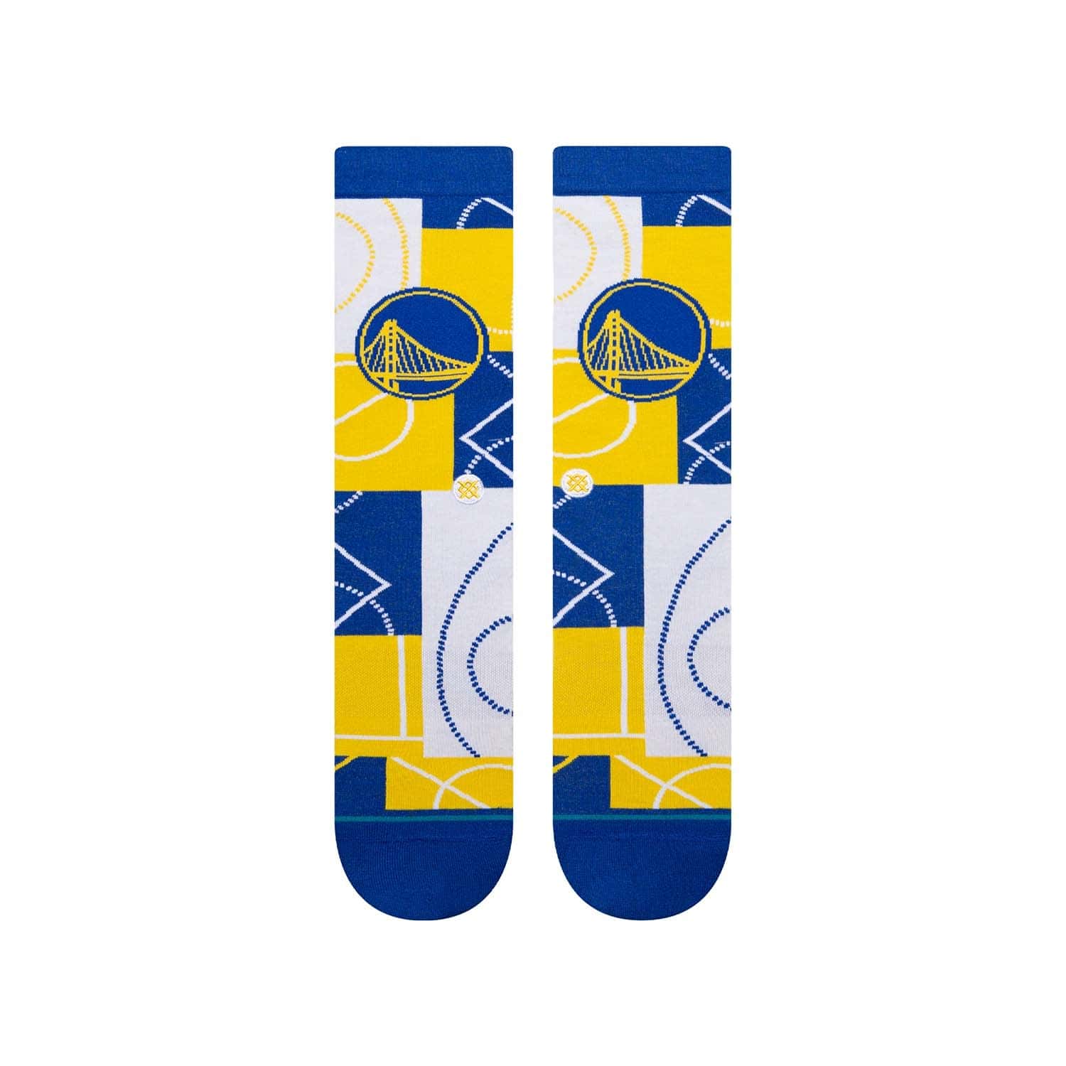 Golden State Warriors Zone Stance NBA Crew Socks