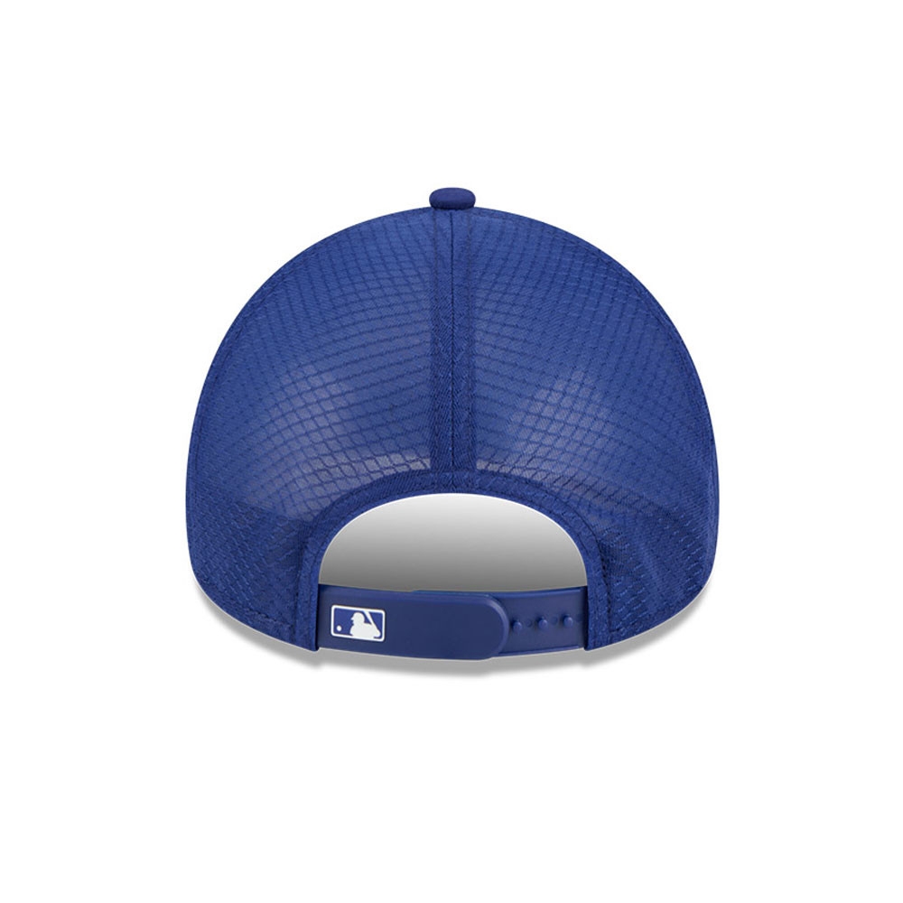Los Angeles Dodgers 2026 MLB Batting Practice 9FORTY APEX Trucker Cap Blue