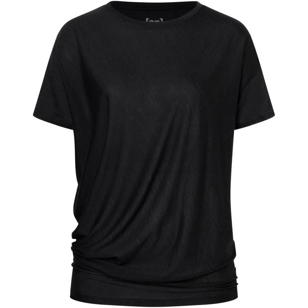 SUPER.NATURAL Yoga Loose Tee Women - Jet Black