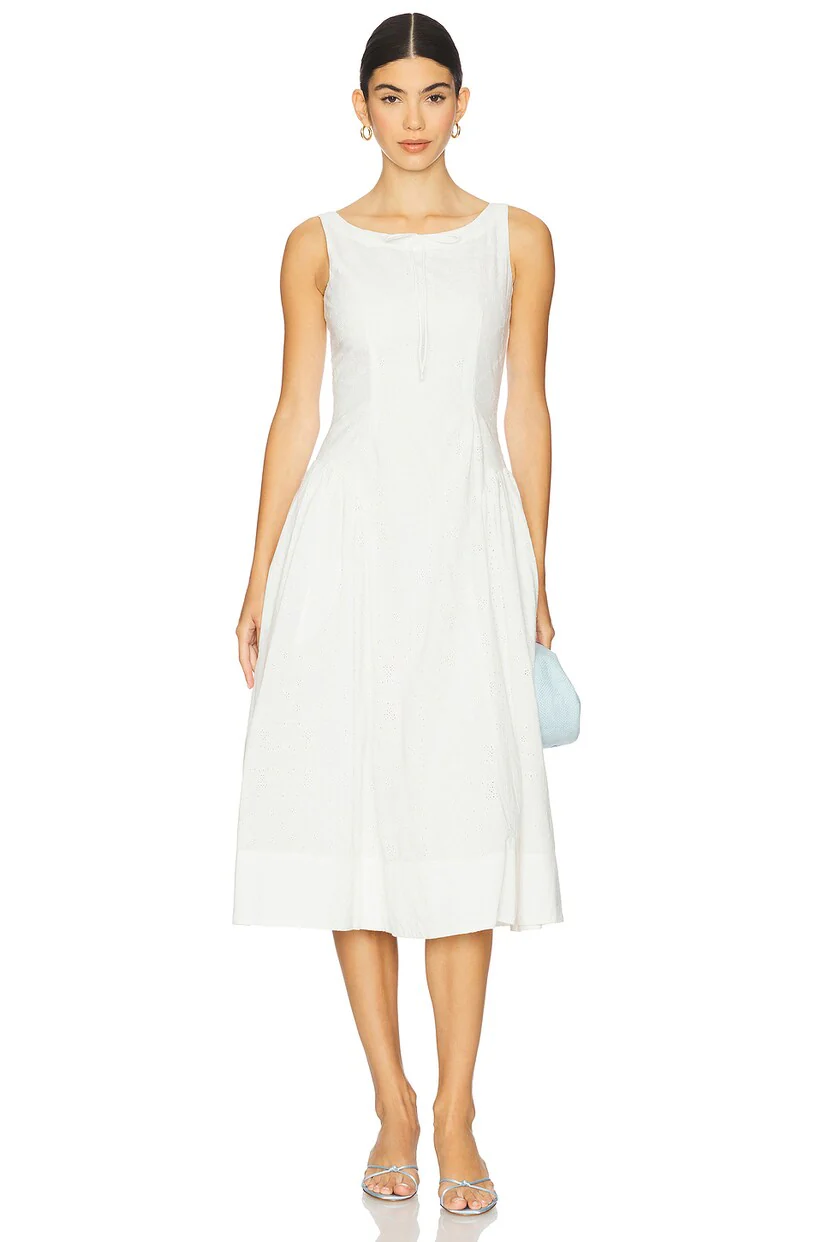 Handkerchief Midi Dress