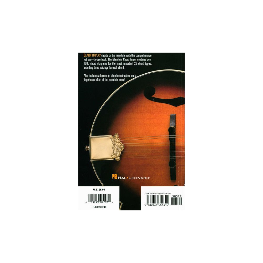 Hal Leonard Mandolin Chord Finder – Thomann Ireland