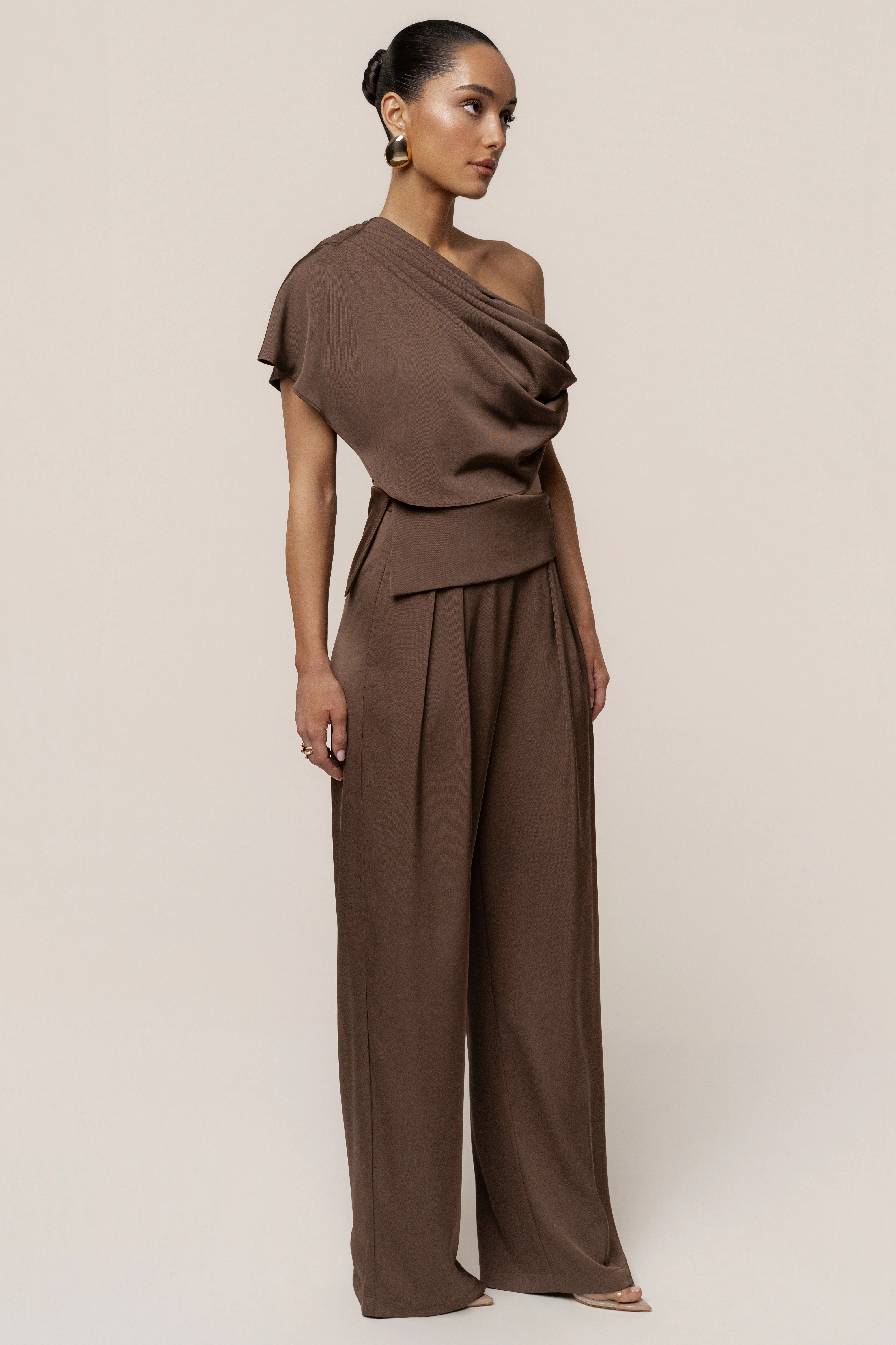 Chocolate Executive Trousers