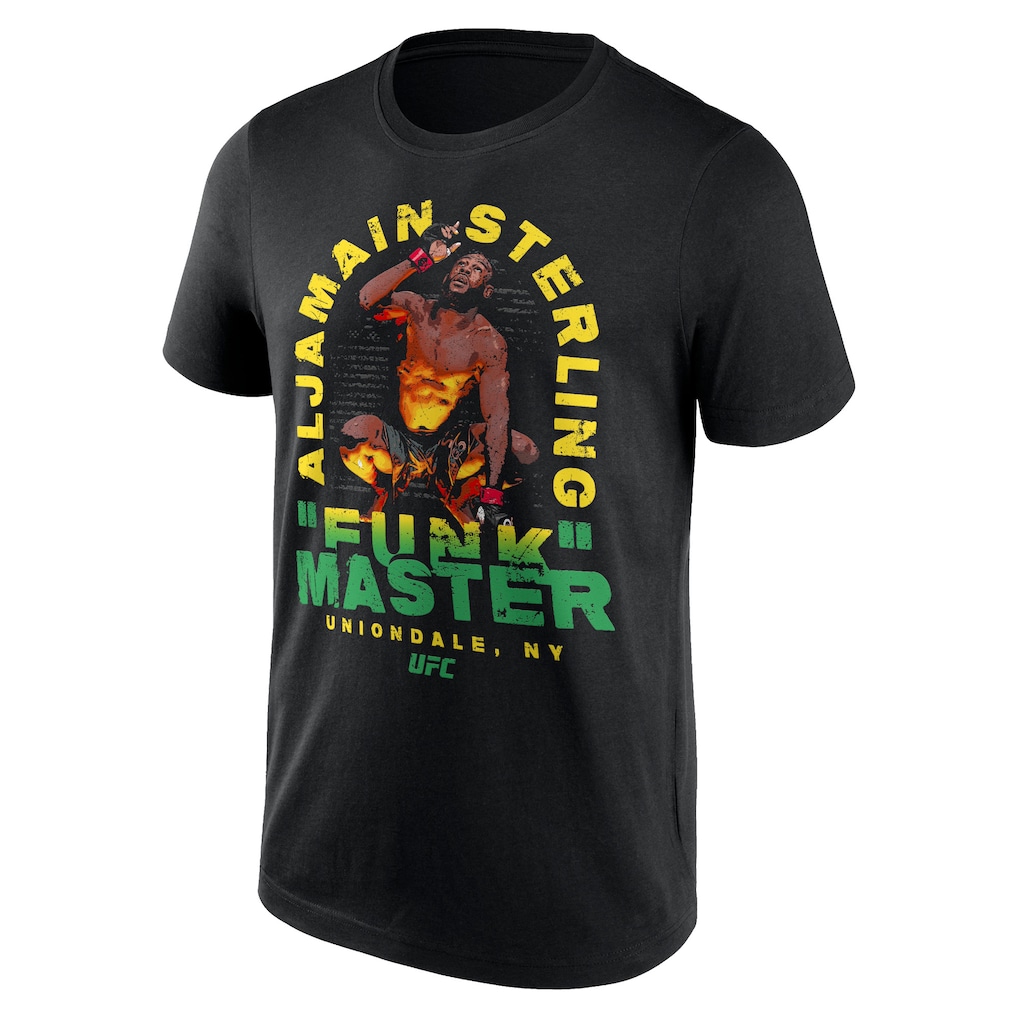 UFC Aljamain Sterling Fun Master T-Shirt - Black - Mens