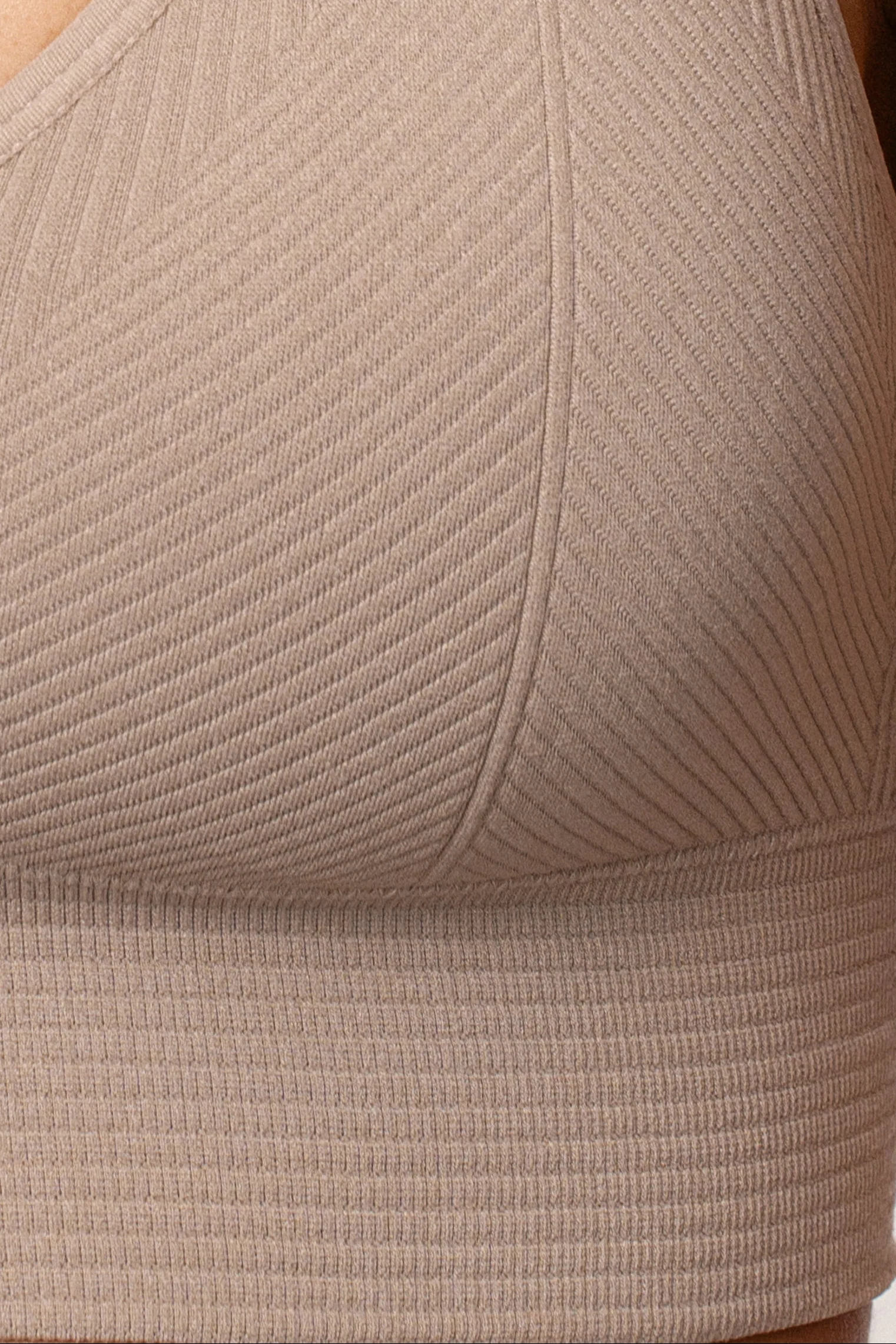 Beige New Flow Active Top