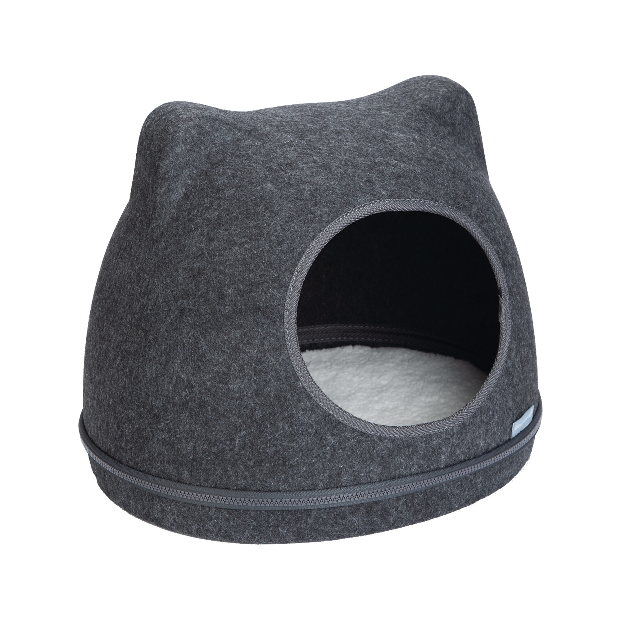 Beeztees Felt Cat Loft Yupik - Grey - 40 x 33 x 35 cm