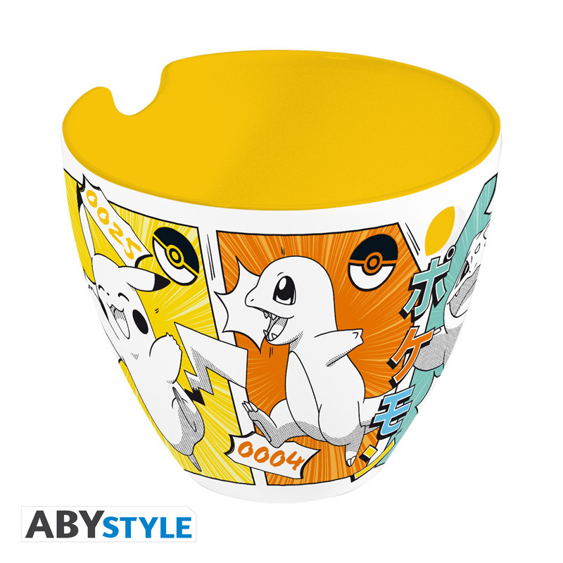 POKEMON Ramen Bowl with chopsticks Starters Manga