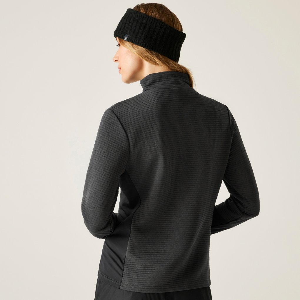 Dare 2b Iced 1/4 Zip Core Stretch Midlayer Women - 800 Black