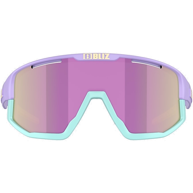 Bliz Fusion Small Glasses - Matt Pastel Purple - Brown Pink Multi