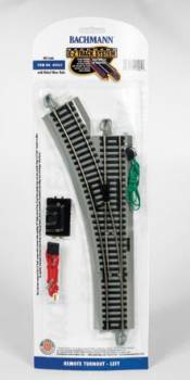 HO NS EZ Remote Left-Hand Switch Bachmann BAC44561