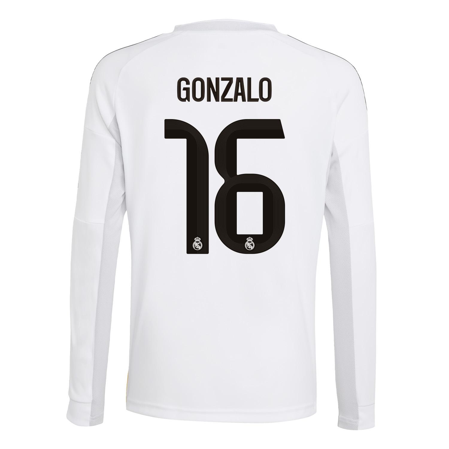 Kids Home Long Sleeve Jersey 25/26 White