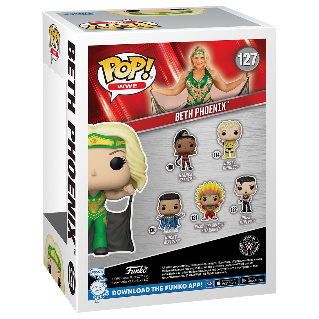 Funko POP! #127 Beth Phoenix Vinyl WWE Legends Figure