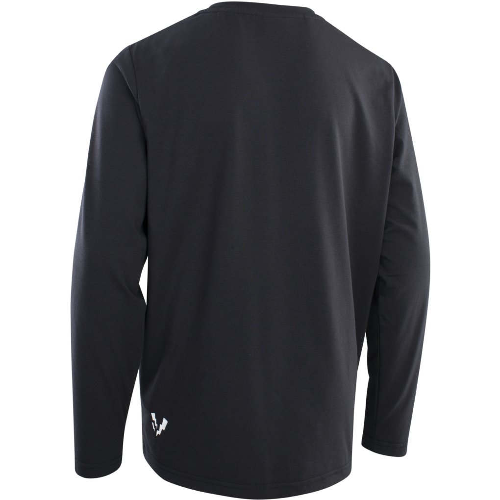 ION Bike Logo DR Long Sleeve Jersey Kids - Black