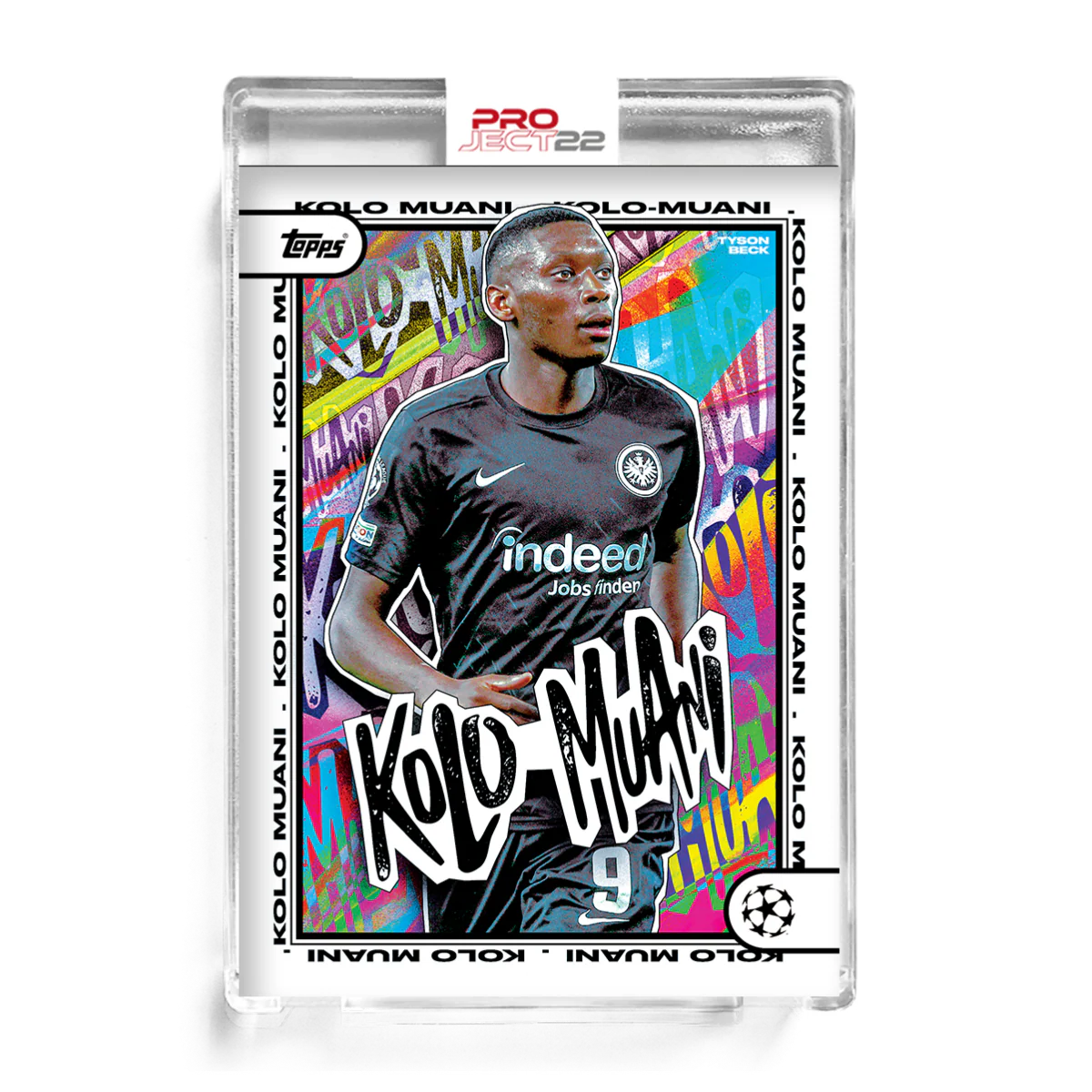 Project22 - Randal Kolo Muani by Tyson Beck - Topps UK