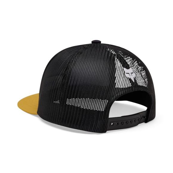 Fox Image Print Snapback Trucker Cap - Black / YellowRef: FX6397