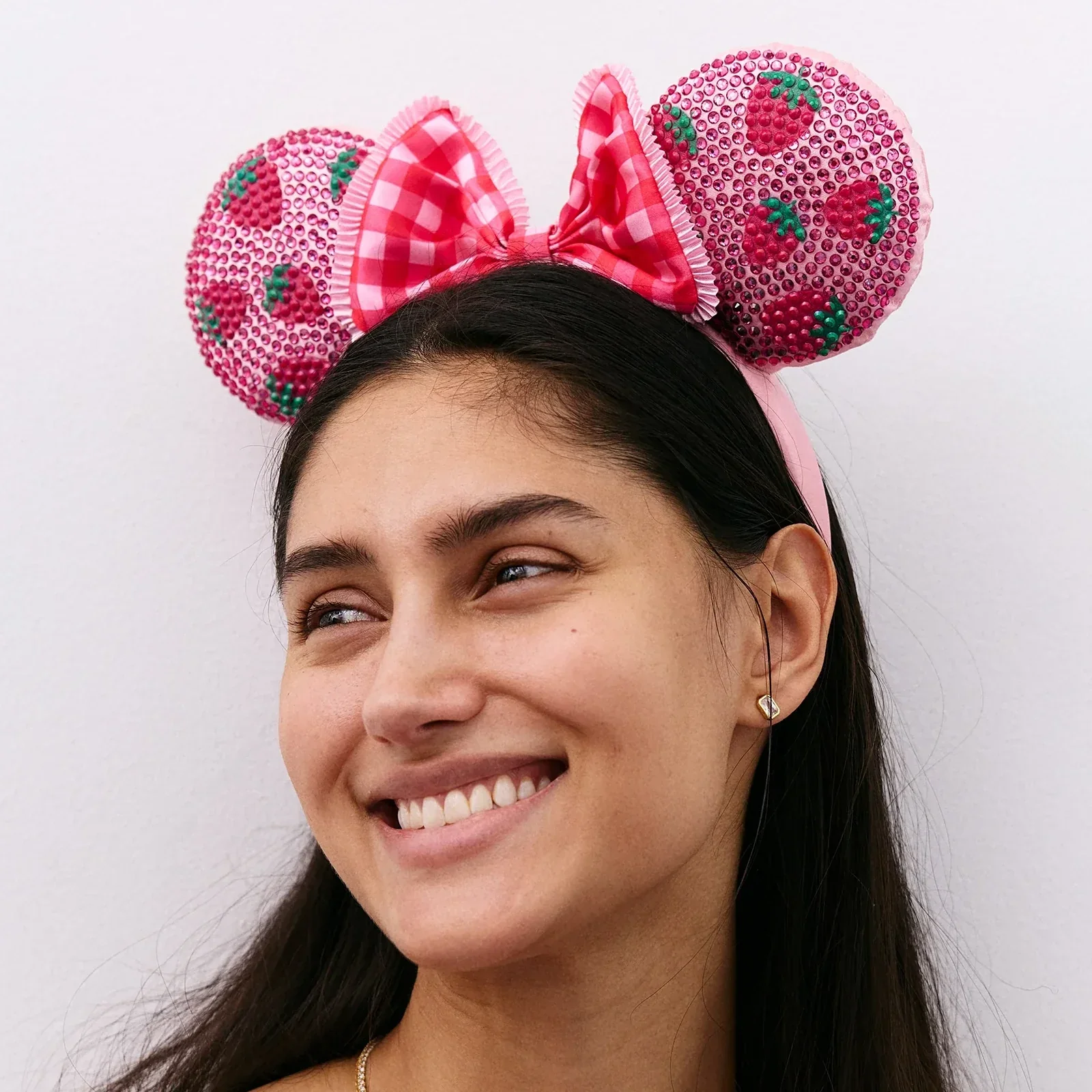 Disney Minnie Mouse Strawberry Ears Headband - Minnie Mouse Strawberry Ears