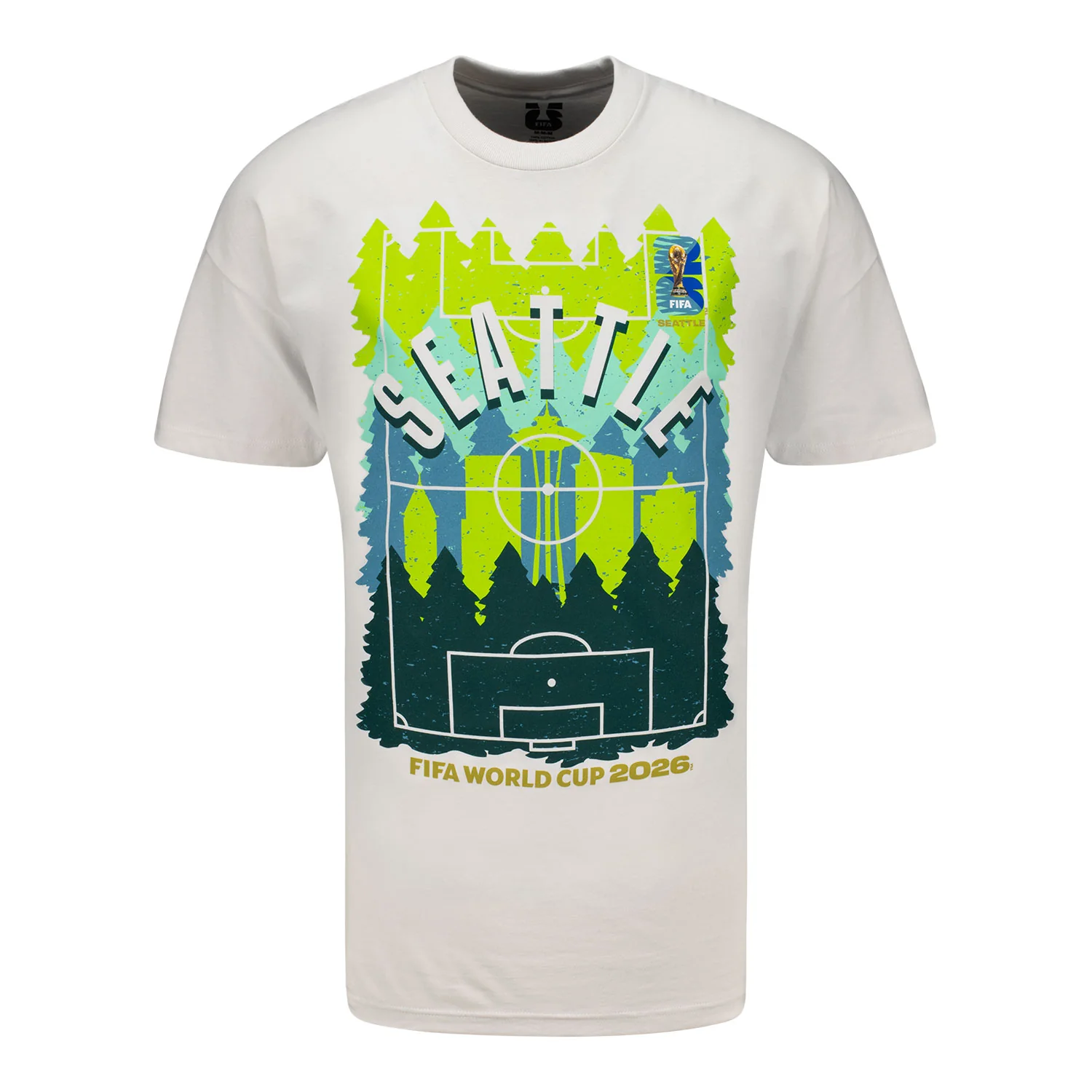 2026 Soccer Fan Collection Seattle Homestyle T-Shirt - Unisex