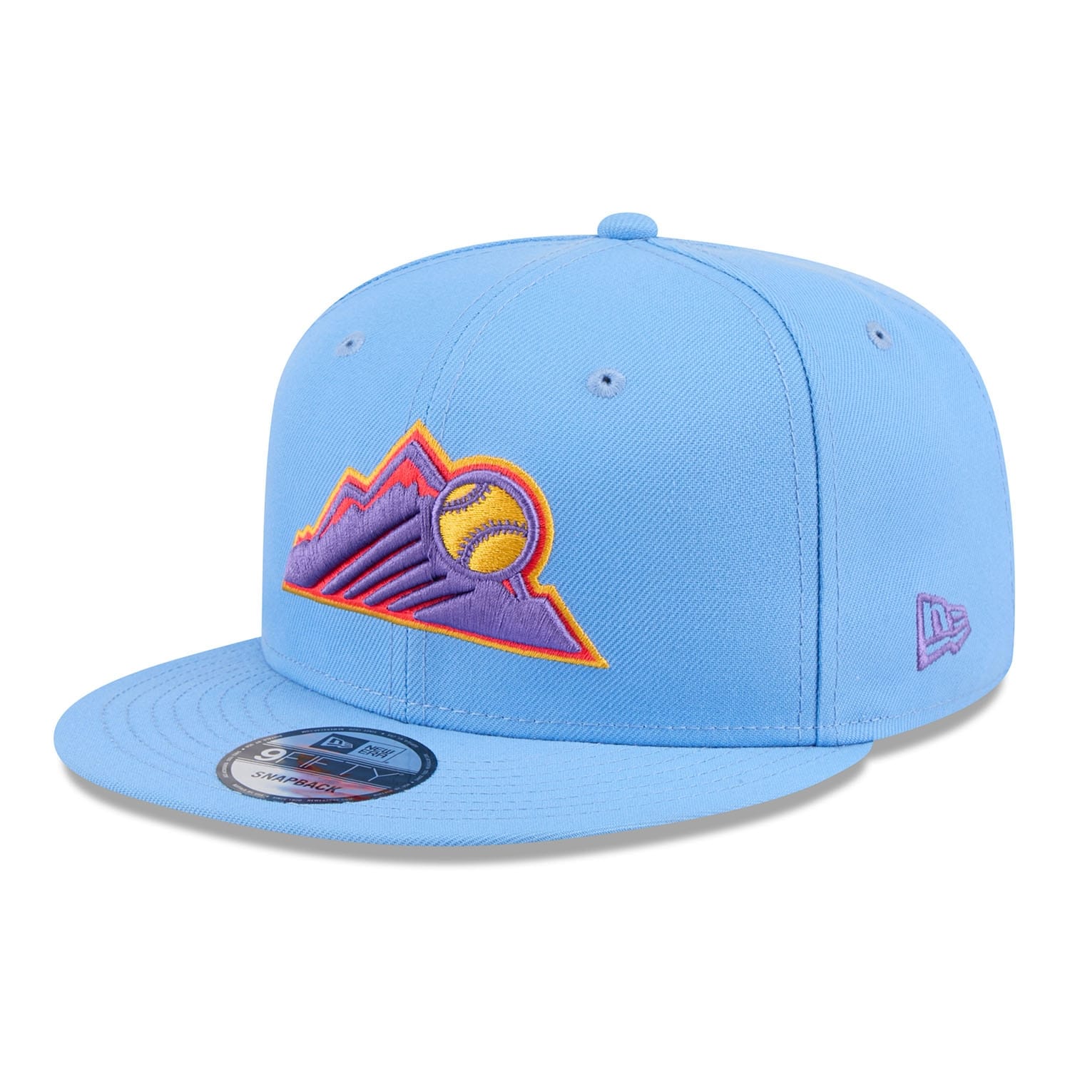 Colorado Rockies MLB City Connect 9FIFTY Snapback Cap Blue