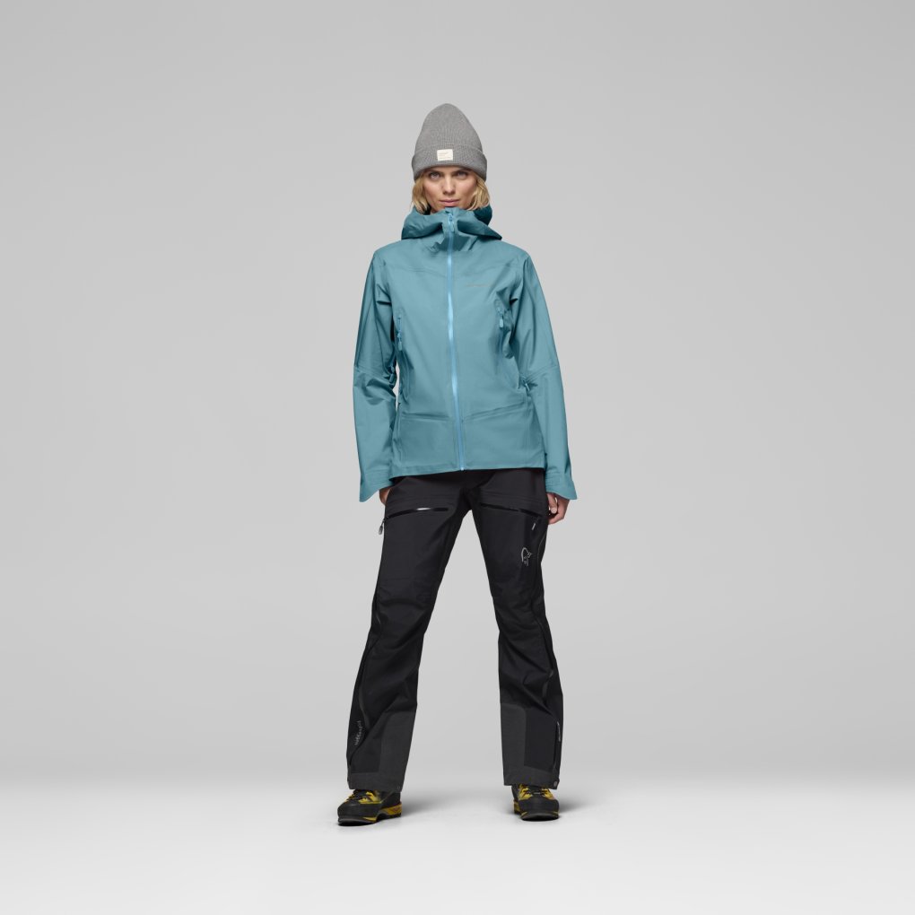 Norrona falketind Gore-Tex Jacket Women - Brittany Blue