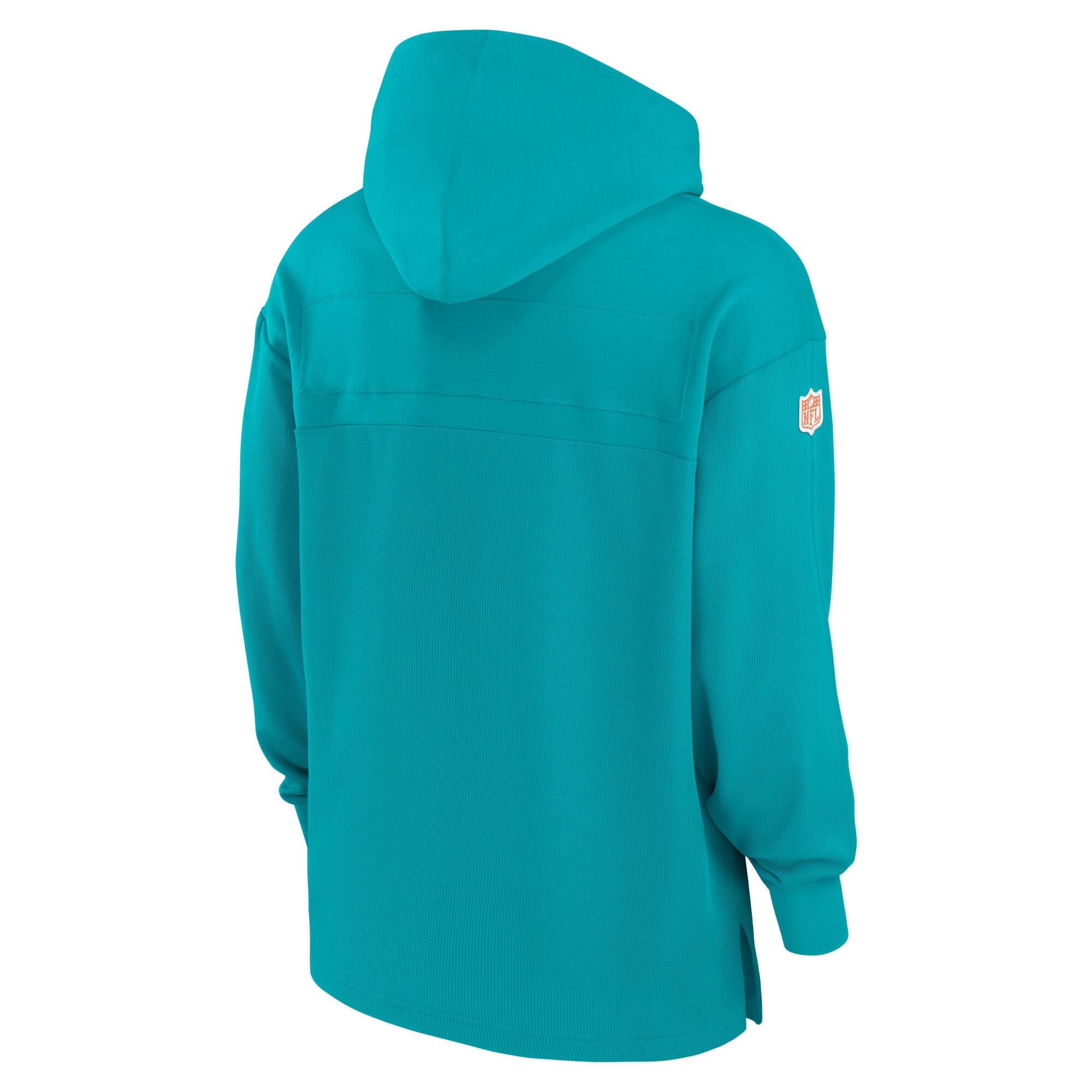 Miami Dolphins 2024 NFL On-Field Sideline Nike Jersey Hoodie Aqua