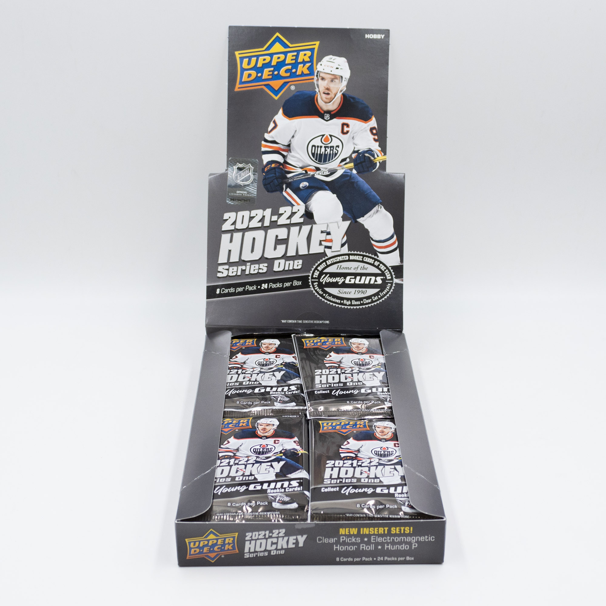 2021/22 Upper Deck Series 1 Hockey Hobby Box NHL