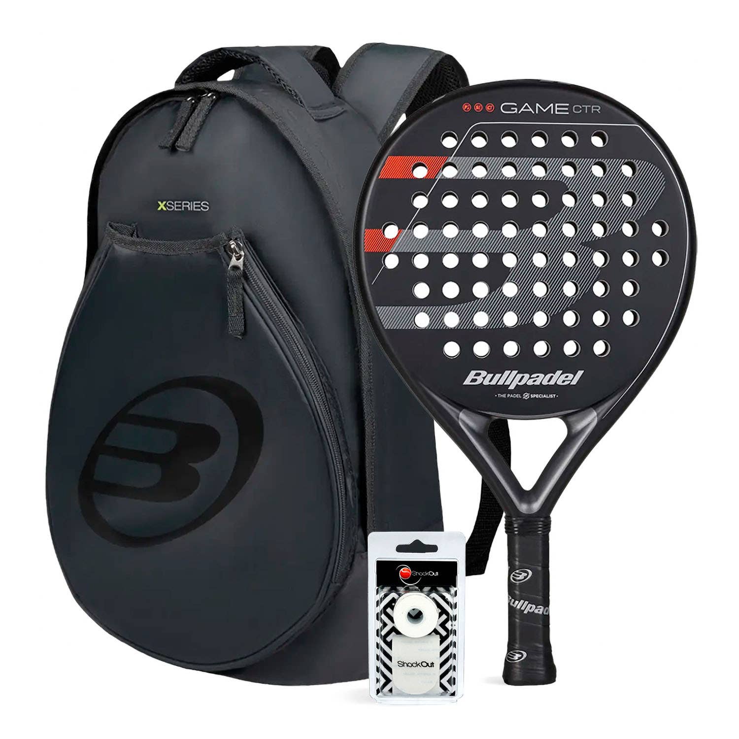PACK BULLPDEL GAME CTR BAG TOUR BLACK