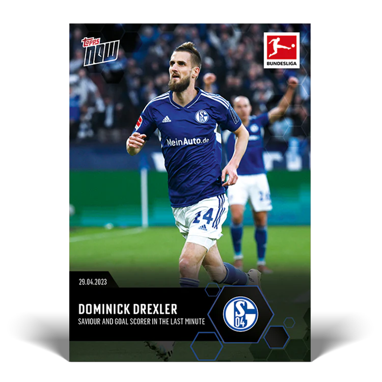 Topps UK - Saviour and Goal Scorer in the last minute- Bundesliga TOPPS NOW® Card #191
