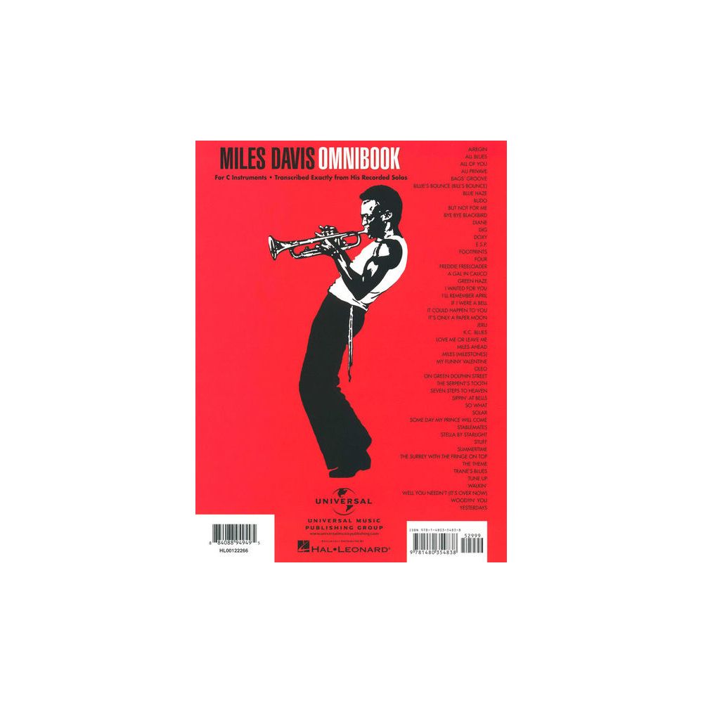 Hal Leonard Miles Davis Omnibook C – Thomann Ireland