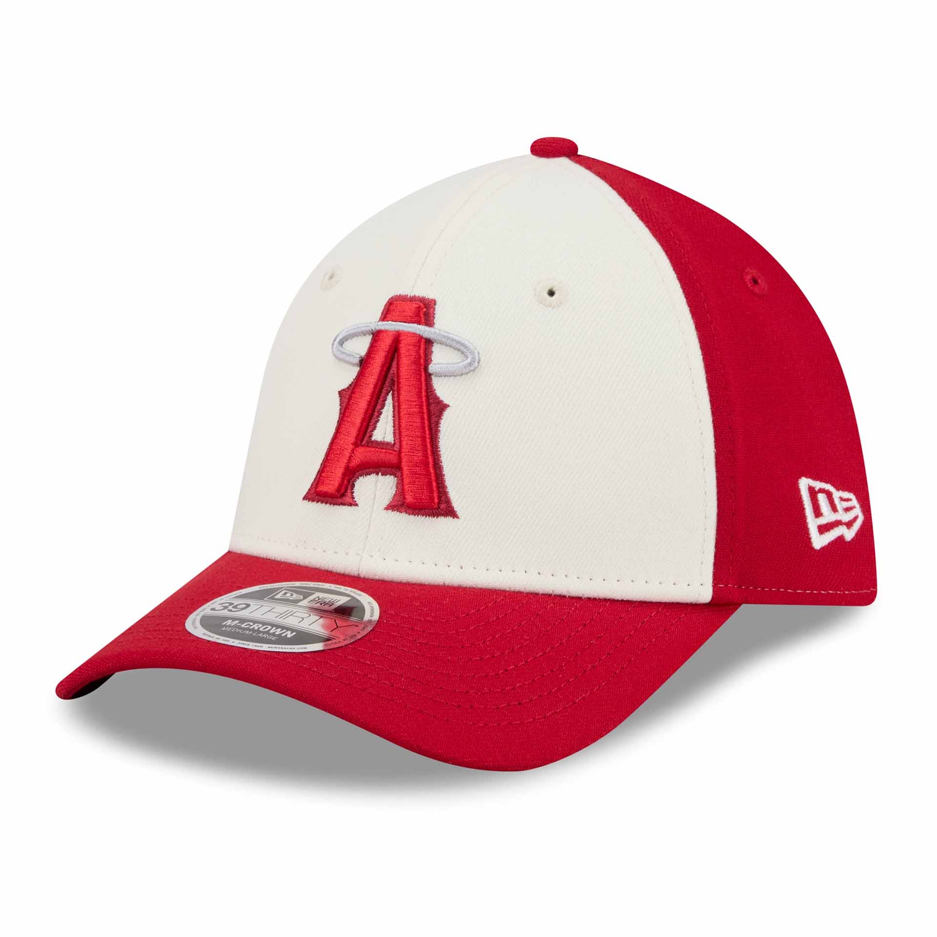Los Angeles Angels MLB City Connect 39THIRTY M-Crown Flex Cap Red