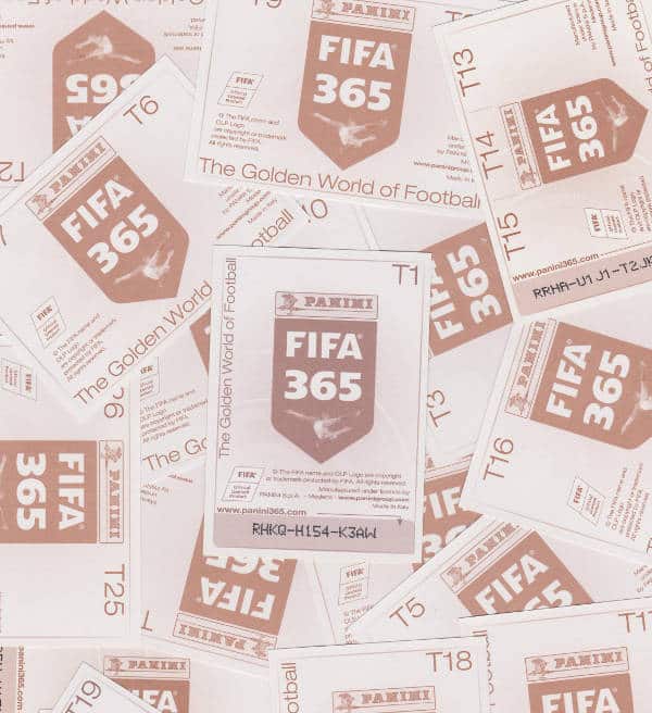 Panini FIFA 365 Special Stickers T1-T30