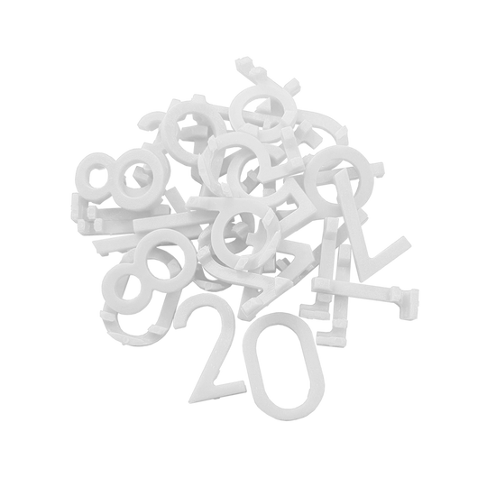 McDart Dartboard Replacement Numbers