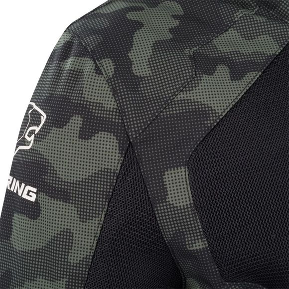Blouson Moto Bering ZENITH - Noir / VertRef : BR1460