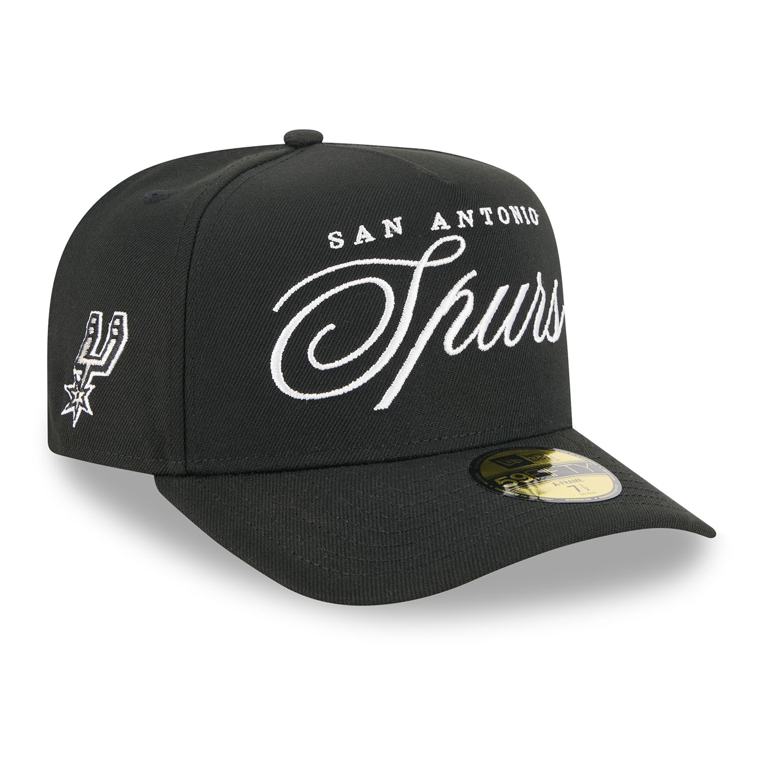 San Antonio Spurs 2025 NBA Draft New Era 59FIFTY A-Frame Fitted Cap Black