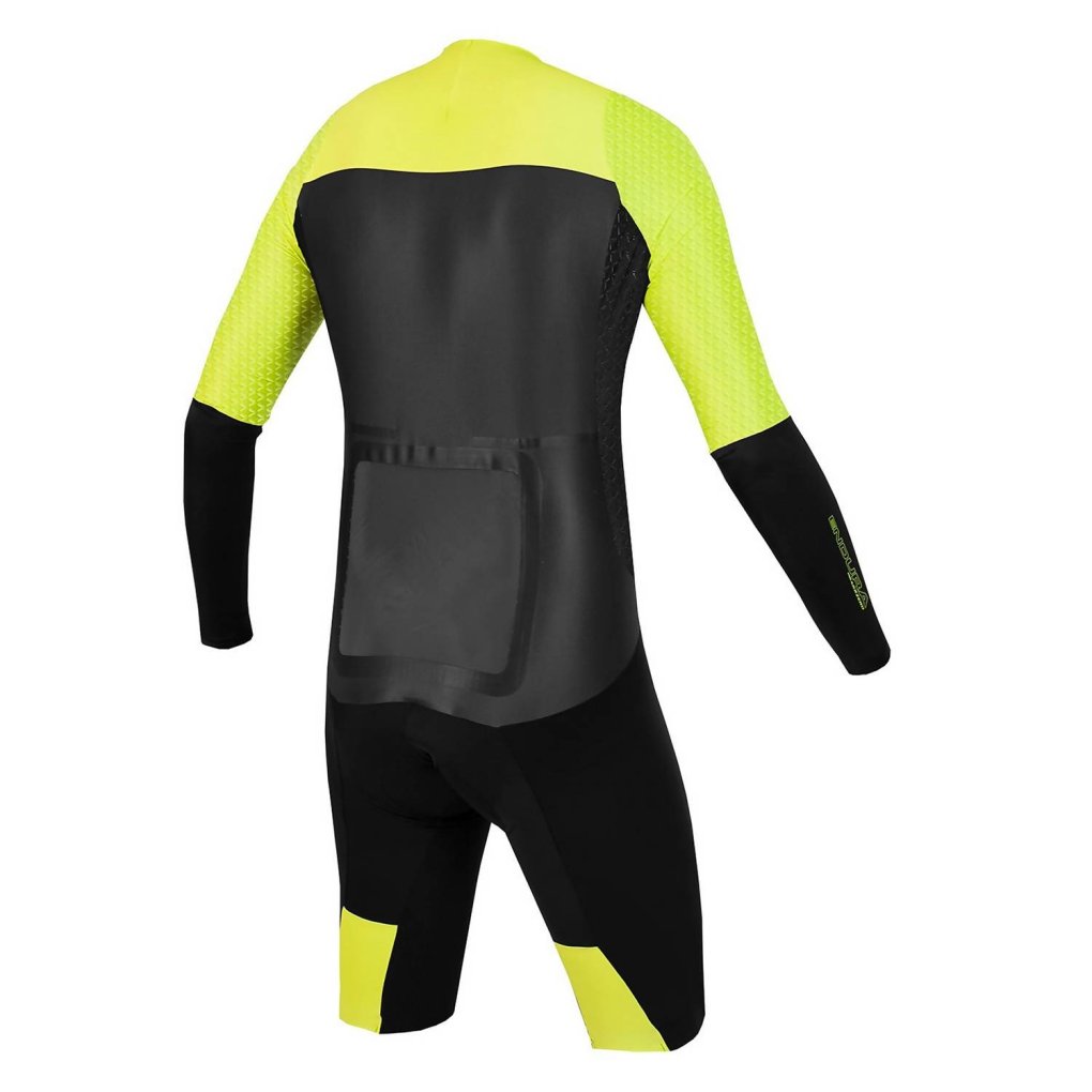 Endura D2Z Encapsulator Race Suit Men - hi-viz yellow