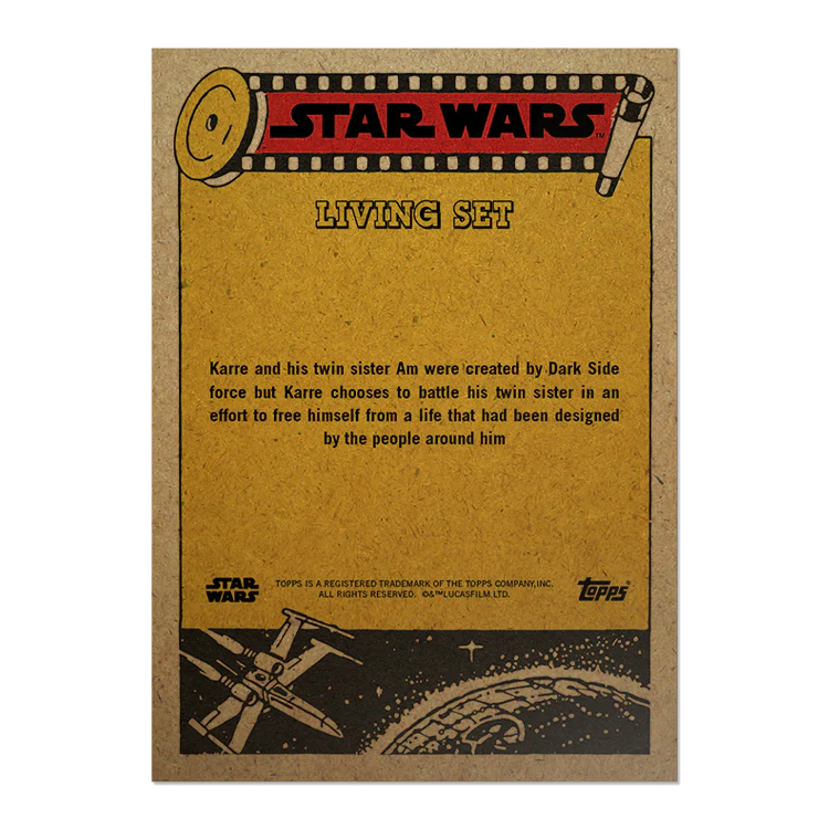 Topps UK - SW Living Set Card #432 - Karre
