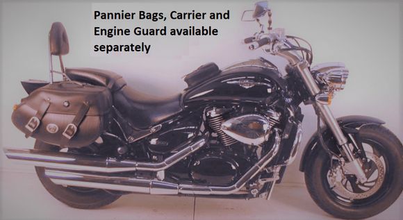 Hepco & Becker sissy bar - chromeSUZUKI 800 INTRUDER M 800 - 2005 - 2009Ref: Hbe03375A / 600319 00 02