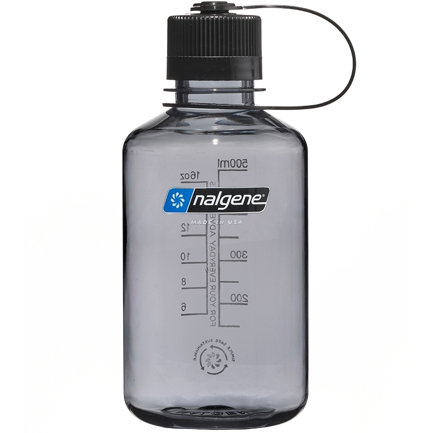 Nalgene Narrow Mouth Sustain Bottle 0.5L - grey
