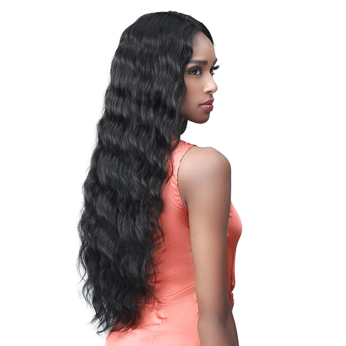 Bobbi Boss 100% Unprocessed Remy HD Lace Bundle Hair Wig - LOOSE DEEP 28