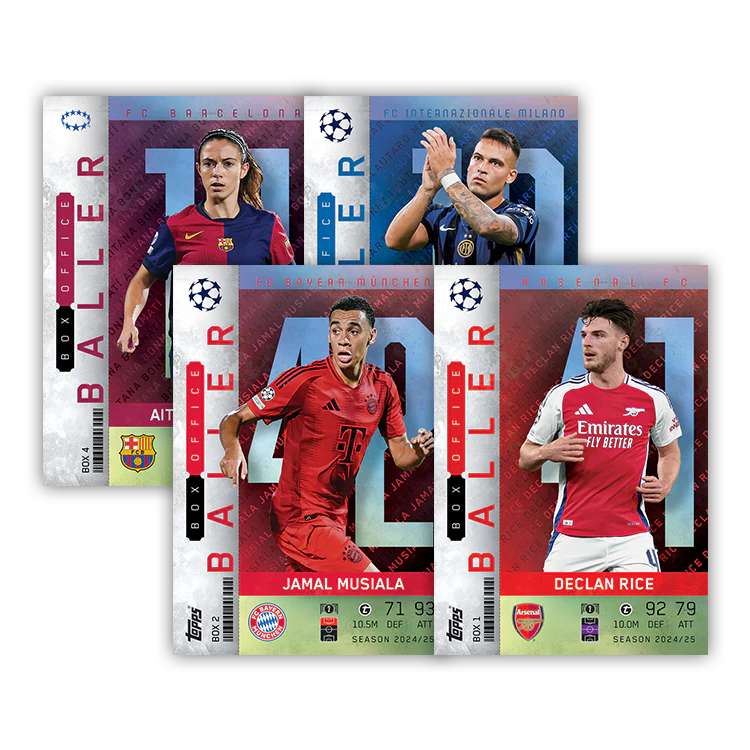 Match Attax Extra 2025 - Mega Tin #1 - Box Office Ballers