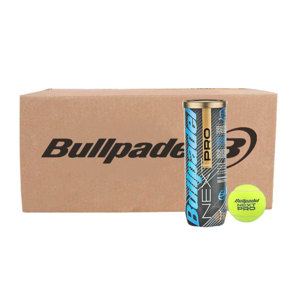 BOX 24 BOTTLES BULLPADEL FIP NEXT PRO YELLOW