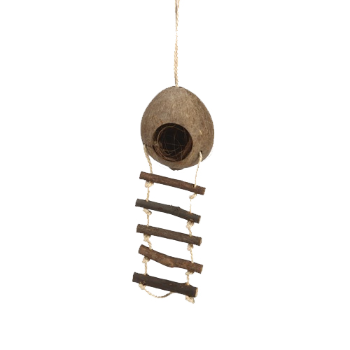 Beeztees Coconut Home with Ladder