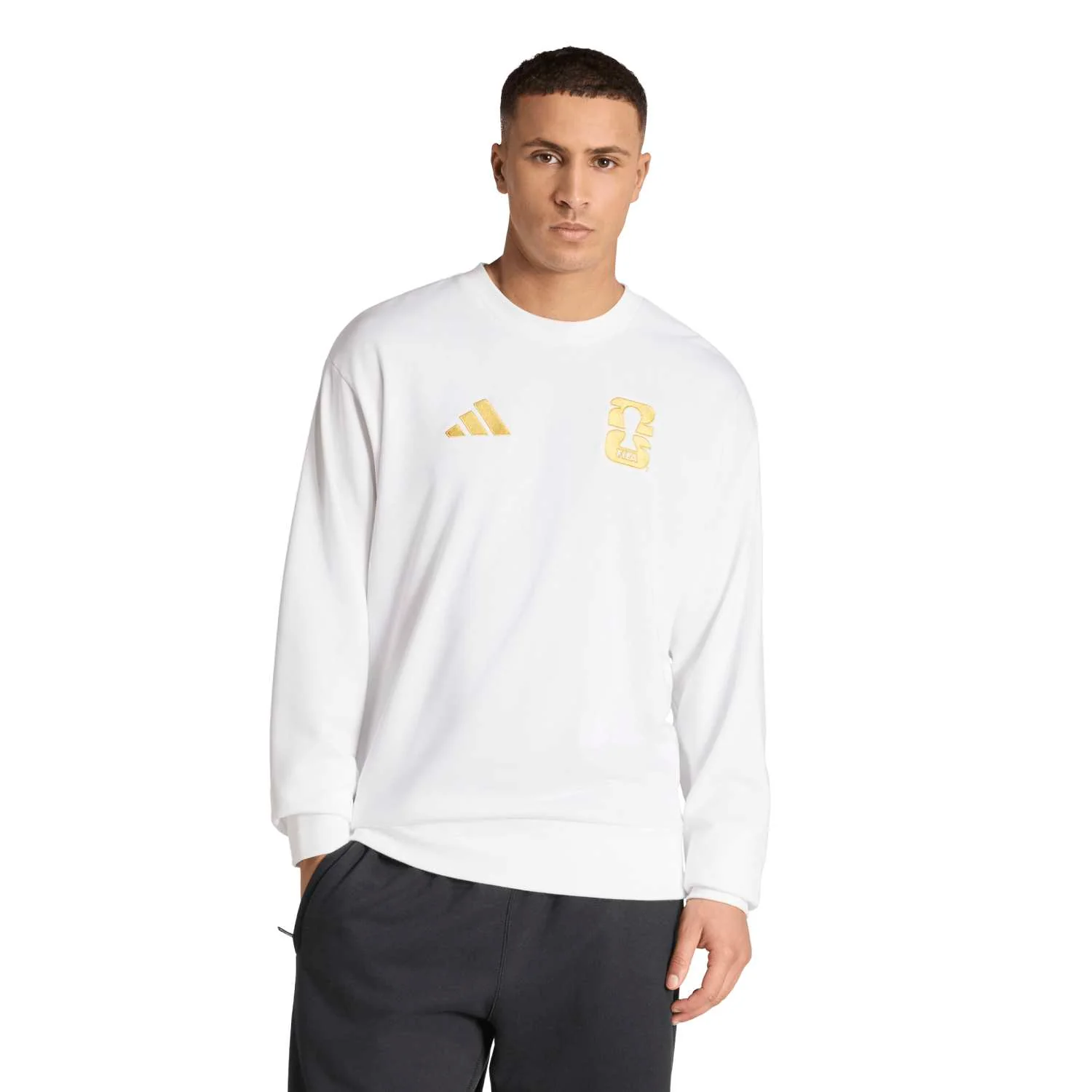 World Cup 2026™ Official White Emblem Sweatshirt