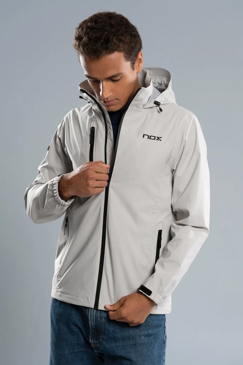 Men's TEAM light grey softshell jacket