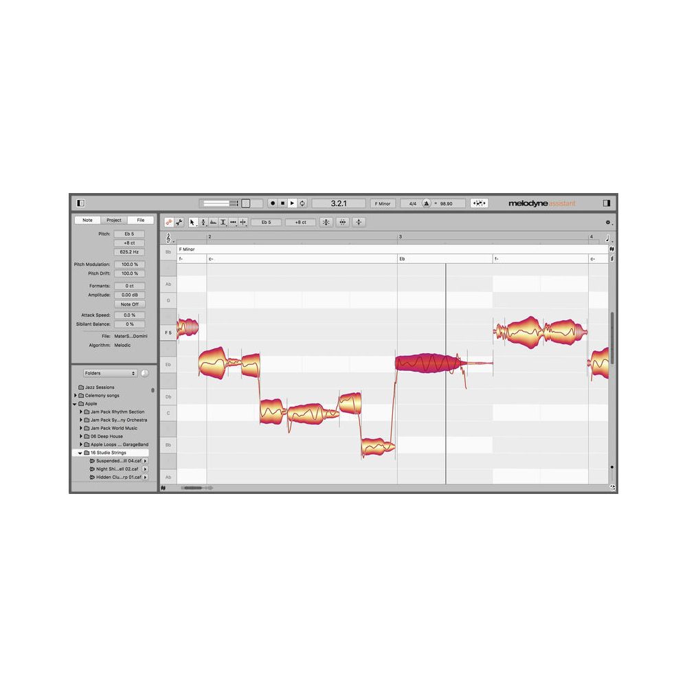 Celemony Melodyne 5 assistant – Thomann Ireland