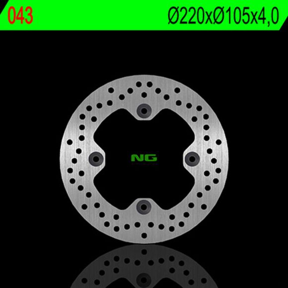 NG Round Fixed Brake DiscRef: NGD00019A / 1023845